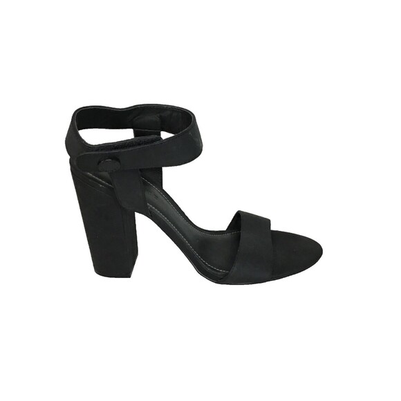 Kendall & Kylie Ankle Strap Sandals Sz. 8.5 Black Open toe Sandals Trendy  Chic - Picture 1 of 10